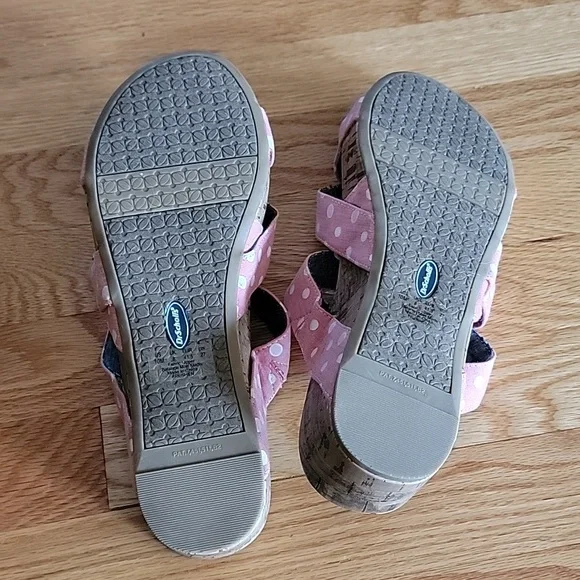 Dr. SCHOLL'S Freshen Polka Dot Strappy Sandals - Picture 7 of 9